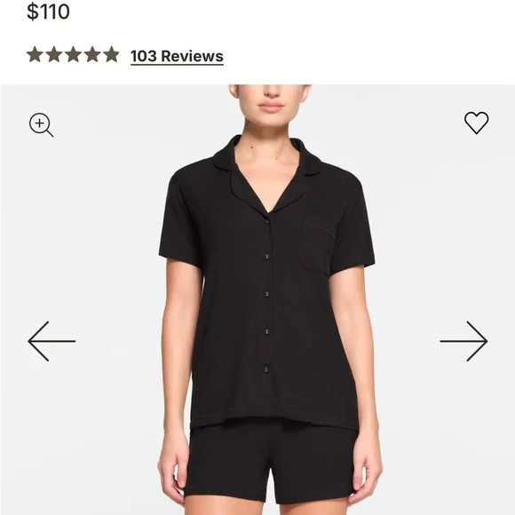 SKIMS (SOFT LOUNGE) SHORT SLEEP SET - Picture 4 of 5